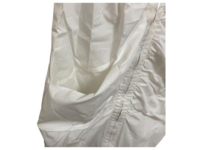 Autre Marque Abito lungo con zip United Arrows Gather Bianco - vista 6