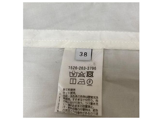 Autre Marque Abito lungo con zip United Arrows Gather Bianco - vista 9