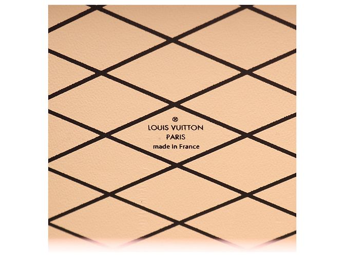 Borsa a Spalla Petite Malle Monogram in Pelle Louis Vuitton Rosa Multicolore - vista 4
