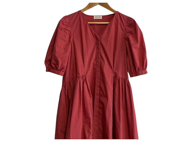 Autre Marque EPOCA THE SHOP Langarmhemdkleid Pink - Ansicht 3