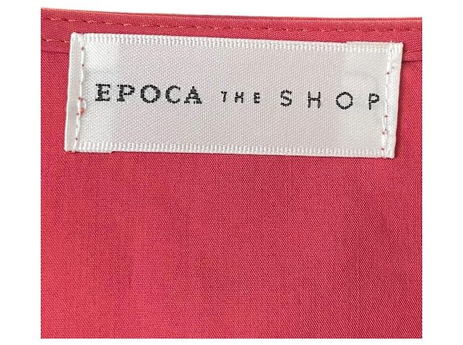 Autre Marque EPOCA THE SHOP Langarmhemdkleid Pink - Ansicht 6
