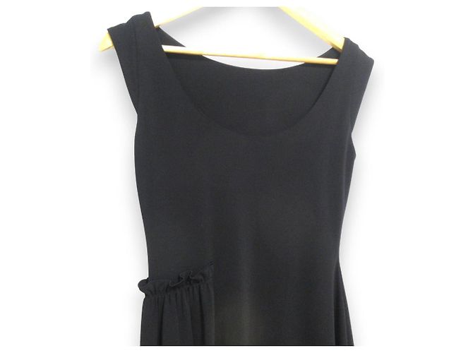 Autre Marque Flare Kleid FOXEY NEW YORK Stretch Kleid Schwarz - Ansicht 3
