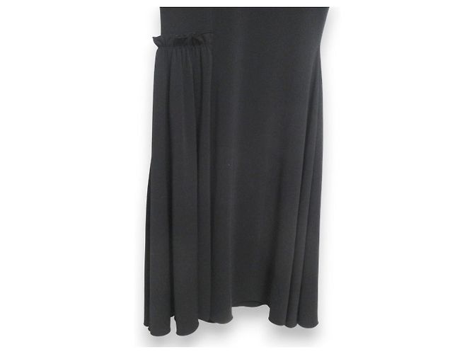 Autre Marque Flare Kleid FOXEY NEW YORK Stretch Kleid Schwarz - Ansicht 4