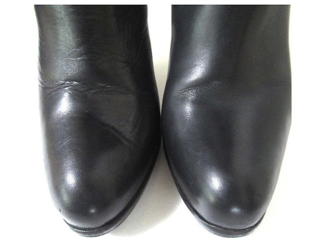 Autre Marque Sartore Hohe Lederstiefel Schwarz - Ansicht 4