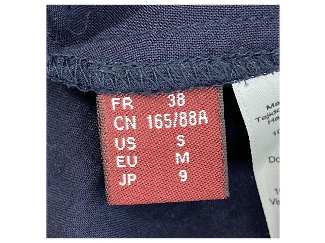 Autre Marque Blumenmusterkleid Comptoir des Cotonniers Blau - Ansicht 6