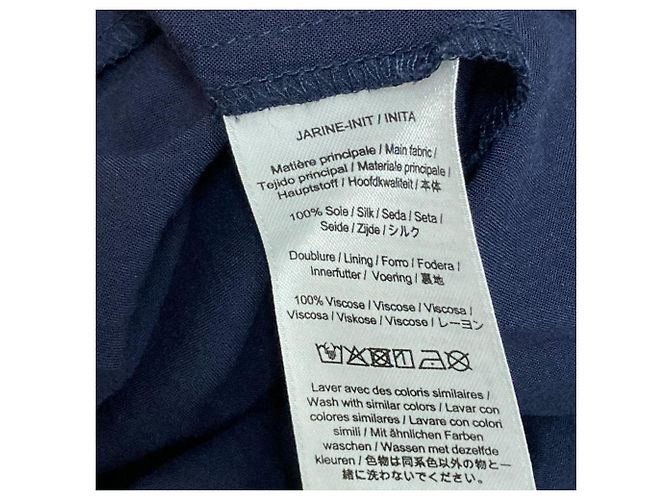 Autre Marque Blumenmusterkleid Comptoir des Cotonniers Blau - Ansicht 7