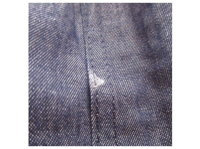 Autre Marque Bermuda de algodão e linho BLUE LABEL CRESTBRIDGE Azul - vista 8