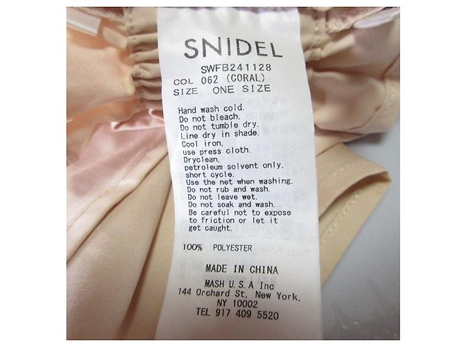 Autre Marque Bustier-Hemdkleid Snidel Pink - Ansicht 10
