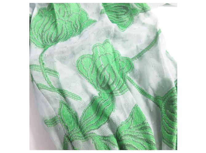 Autre Marque Jacquardkleid mit Blumenmuster Grün - Ansicht 11