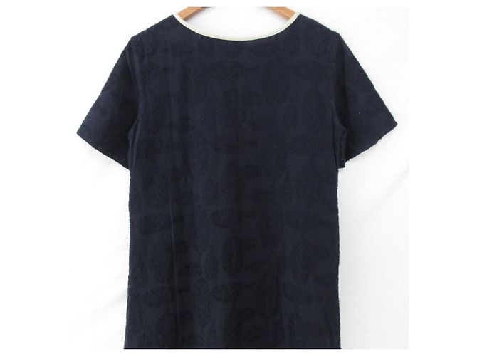 Autre Marque Abito midi con ricamo Sally Scott Blu Blu navy - vista 4