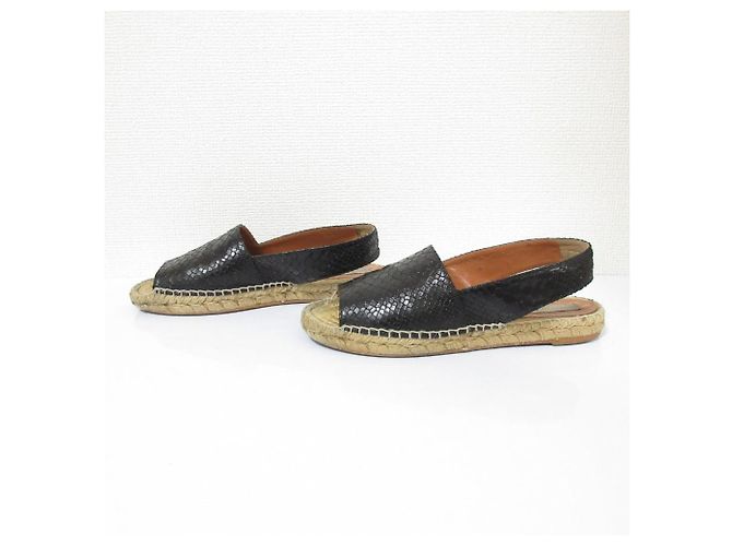 Stella Mc Cartney Sandali slip-on in juta Stella McCartney Nero - vista 4