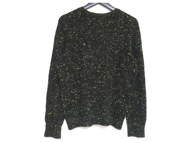 Autre Marque Drumohr Mischgarn Pullover Schwarz Gelb - Ansicht 2