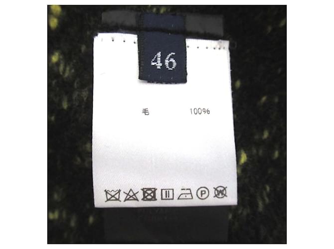 Autre Marque Drumohr Mischgarn Pullover Schwarz Gelb - Ansicht 4