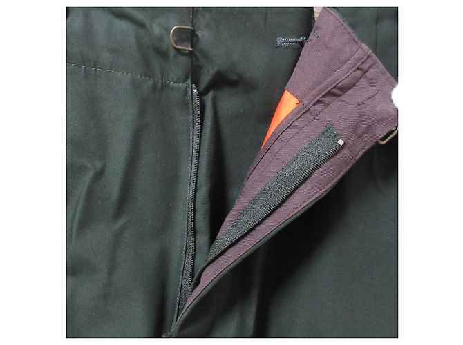 Autre Marque Shorts in cotone e nylon Kolor Verde Arancione Cachi - vista 4