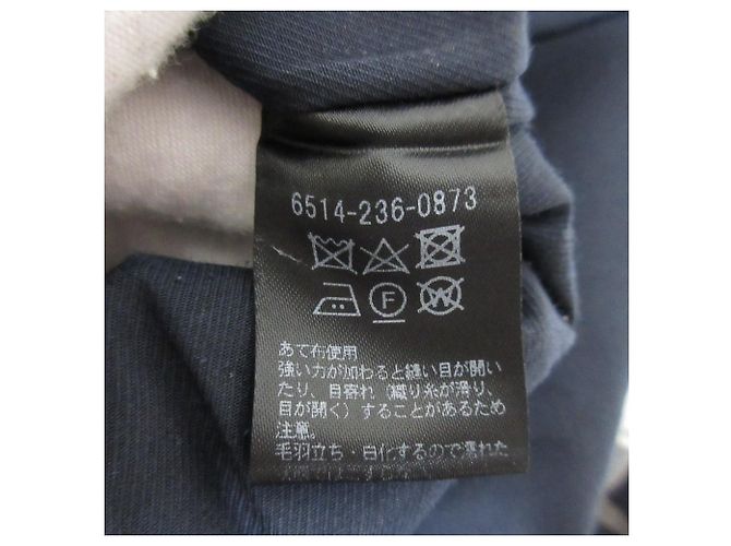 Autre Marque Calça larga de lã e linho Drawer Azul Azul marinho - vista 9