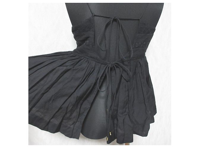 Autre Marque Camisola de Encaje con Cinta Trasera PARIGOT Negro - vista 5