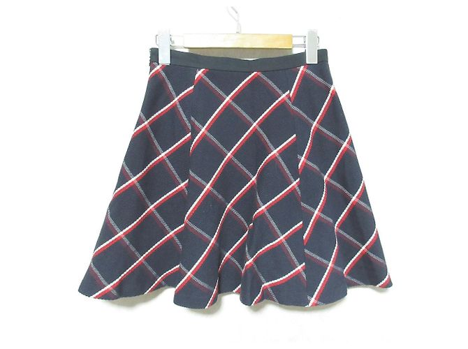 Autre Marque Falda de cuadros BLUE LABEL CRESTBRIDGE Azul Azul marino - vista 2