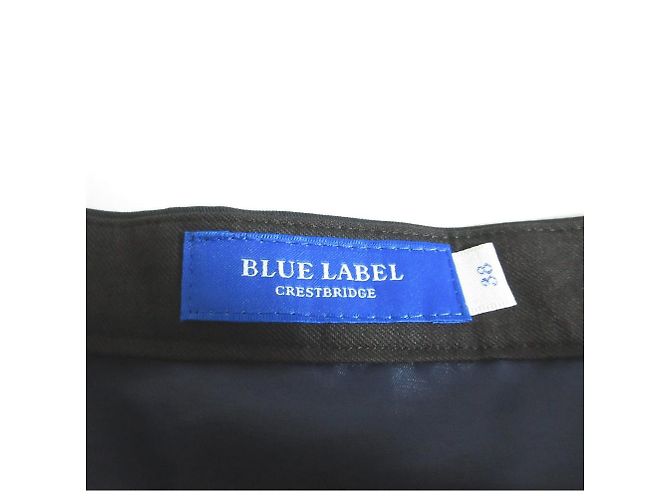 Autre Marque Falda de cuadros BLUE LABEL CRESTBRIDGE Azul Azul marino - vista 4