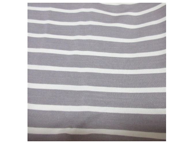 Autre Marque Pullover aus Jersey mit Rand aus der Essential Collection von Mackintosh Weiß Grau - Ansicht 3
