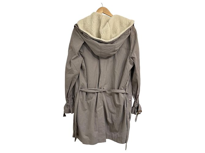Autre Marque Casaco com capuz 3.1 Phillip Lim Verde Caqui - vista 2