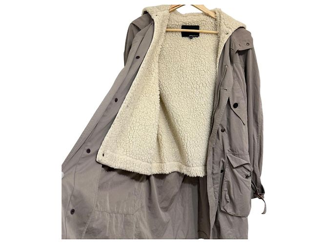 Autre Marque Casaco com capuz 3.1 Phillip Lim Verde Caqui - vista 3