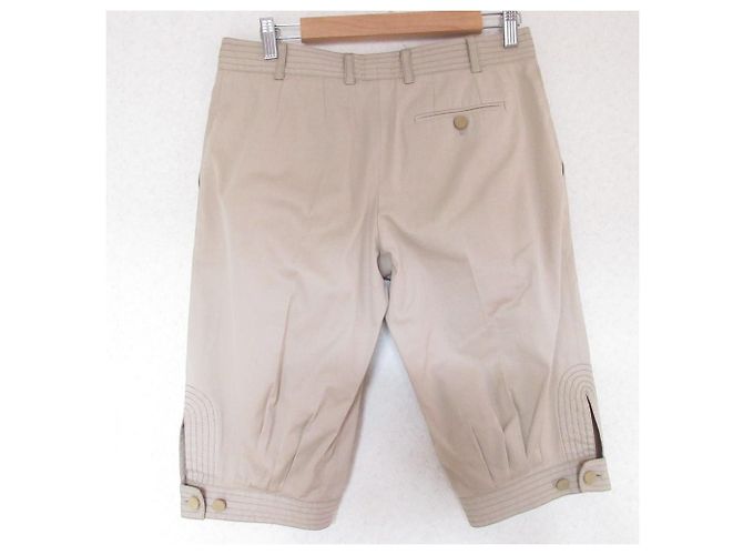 Stella Mc Cartney Shorts Stretch Stella McCartney Beige - vista 2