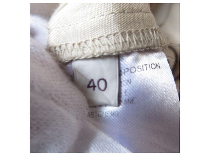 Stella Mc Cartney Shorts Stretch Stella McCartney Beige - vista 7