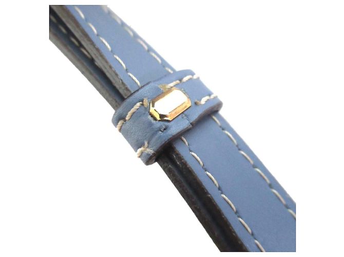 Autre Marque IACUCCI MARGHERITA Bolsa 2 em 1 em couro liso Preto Azul - vista 8