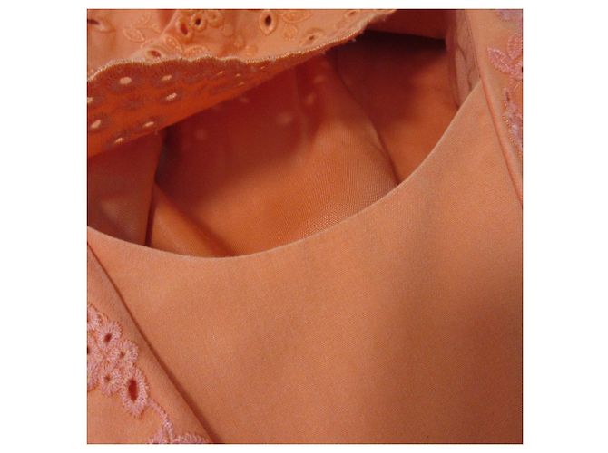 Autre Marque FOXEY Kleid Gartenstickerei Orange - Ansicht 12