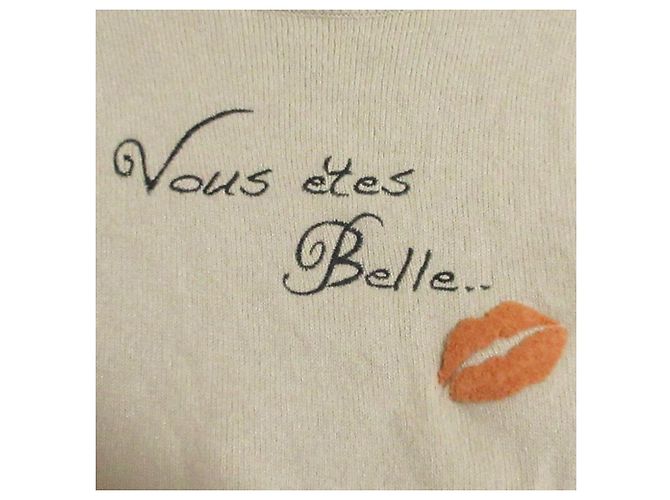 Autre Marque Message Knit Pullover von Her Lip to Beige - Ansicht 5