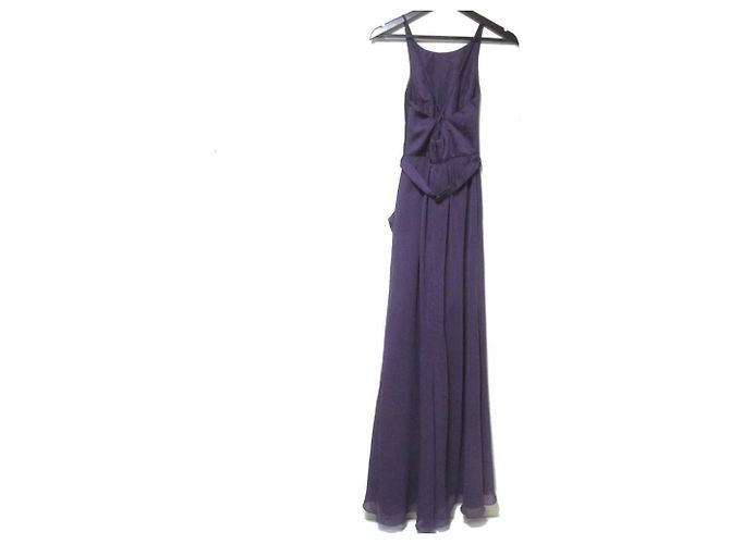 Autre Marque Vestido Largo Blanco de Vera Wang Púrpura - vista 2