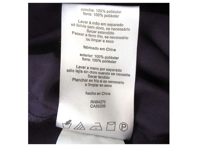 Autre Marque Vestido Largo Blanco de Vera Wang Púrpura - vista 6