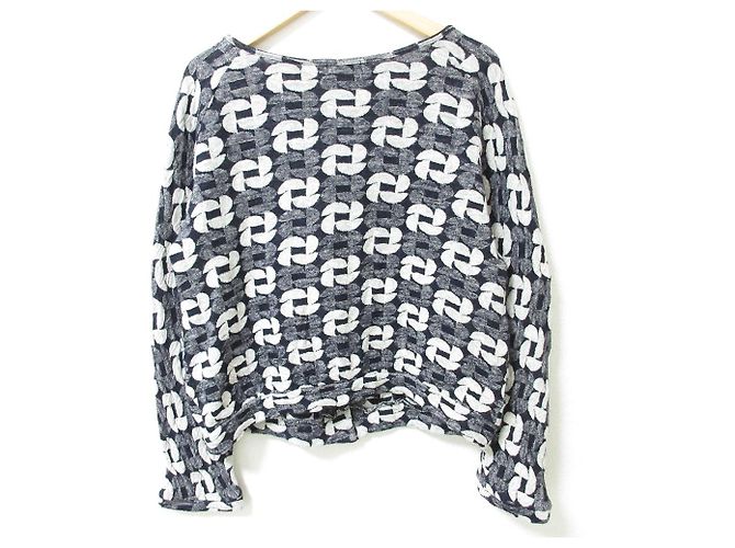 Autre Marque Conjunto Jacquard Sally Scott Azul - vista 4