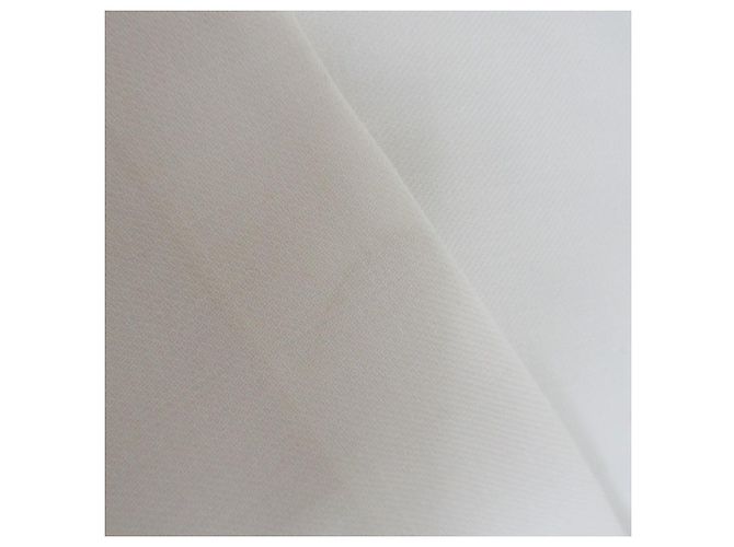 Autre Marque Escada V-Ausschnitt Kleid Weiß Aus weiß - Ansicht 14