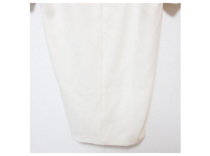 Autre Marque Escada V-Ausschnitt Kleid Weiß Aus weiß - Ansicht 5