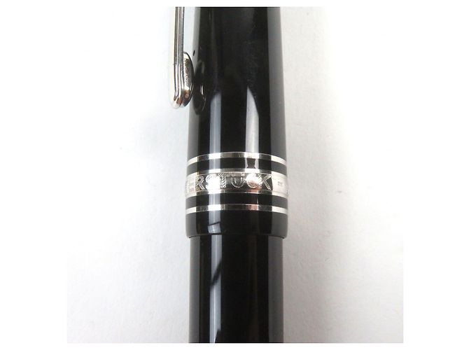 Pluma Montblanc Meisterstück 145 Pix Clásica Chopin 14K Negro - vista 10