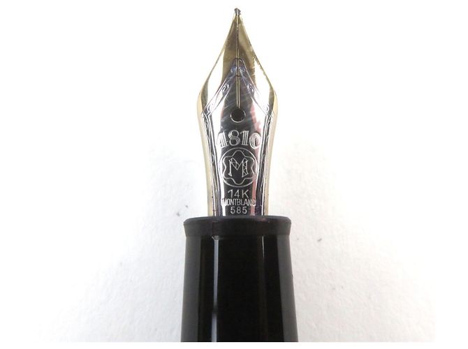 Pluma Montblanc Meisterstück 145 Pix Clásica Chopin 14K Negro - vista 6