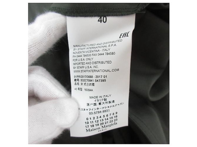 Maison Martin Margiela MM6 Maison Margiela Kleid Grün Khaki - Ansicht 10