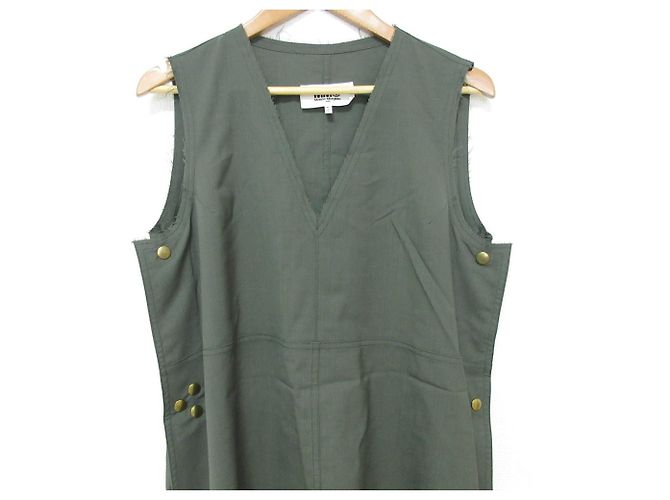 Maison Martin Margiela MM6 Maison Margiela Kleid Grün Khaki - Ansicht 3