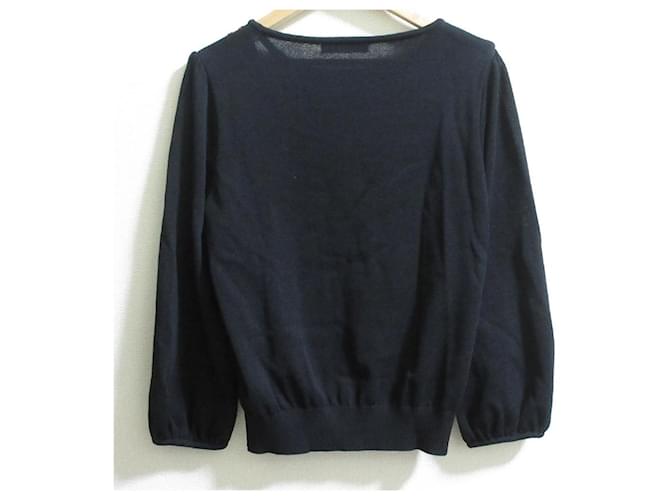 Autre Marque Rene Strickpullover Schwarz Weiß Rot - Ansicht 3