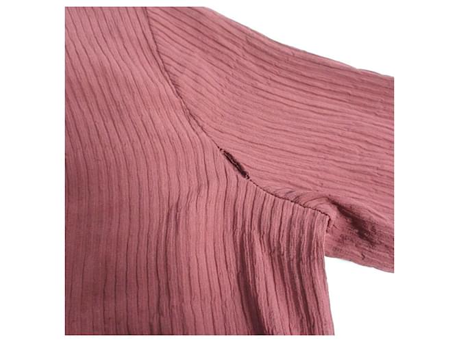 Apc Blusa de seda A.P.C. Rosa - vista 10