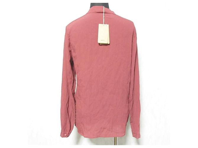 Apc Blusa de seda A.P.C. Rosa - vista 2
