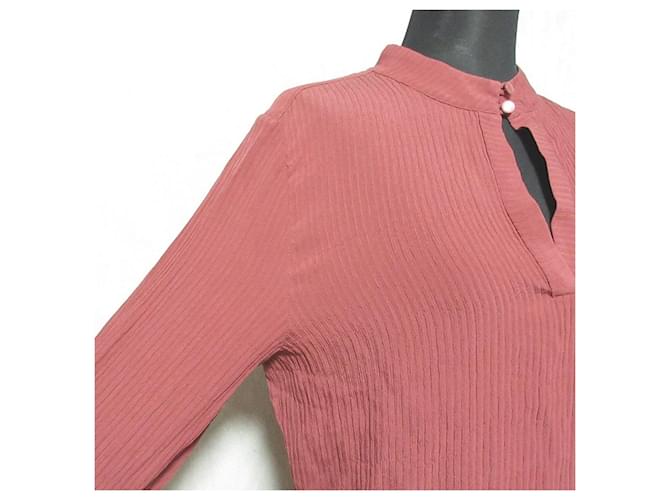 Apc Blusa de seda A.P.C. Rosa - vista 4