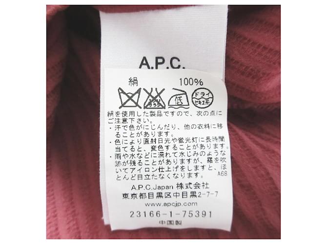 Apc Blusa de seda A.P.C. Rosa - vista 7