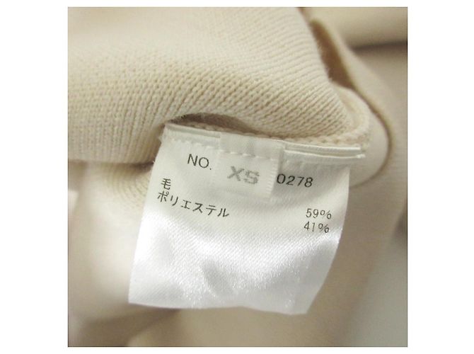 Autre Marque Ron Herman Wollpullover mit glatter Strickart Beige - Ansicht 10