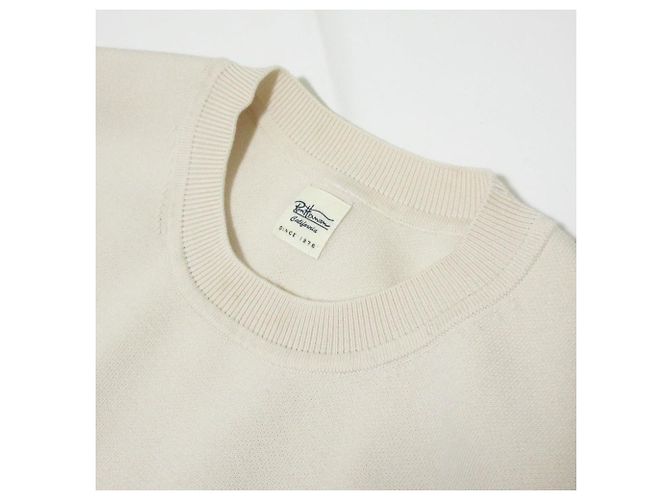 Autre Marque Ron Herman Wollpullover mit glatter Strickart Beige - Ansicht 5