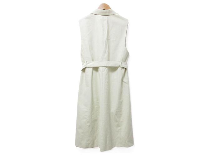 Autre Marque Chaleco Largo ANAYI MANTECO Beige Crudo - vista 2