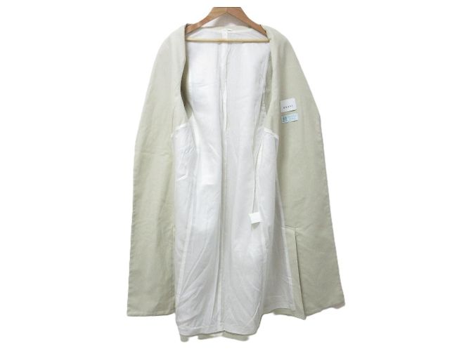 Autre Marque Chaleco Largo ANAYI MANTECO Beige Crudo - vista 4