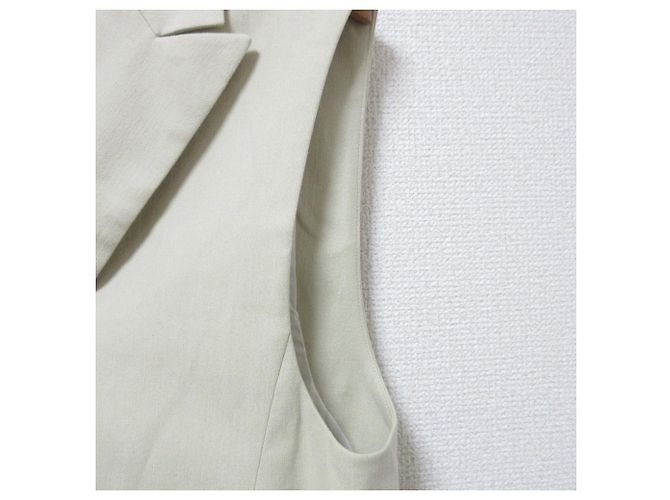 Autre Marque Chaleco Largo ANAYI MANTECO Beige Crudo - vista 5