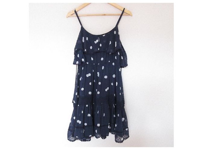 Vestido de seda de la colección Madison Avenue de Kate Spade Azul - vista 2